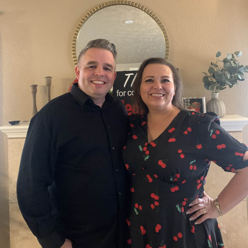 Mike and Amy Cross of The Cross Legacy.